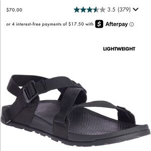 Chaco Lowdown Sandal Men’s size 10 Black